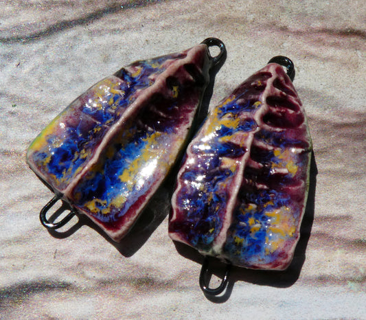 Ceramic Textured Arch Connectors -Sailors Delight