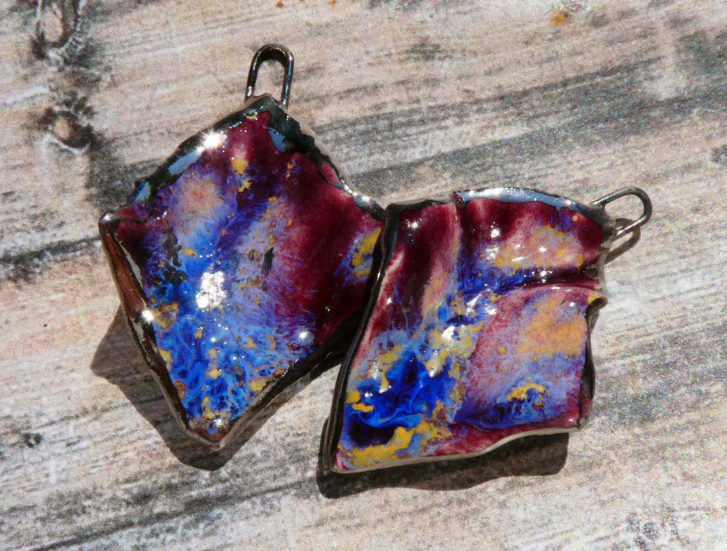 Ceramic Tatter Charms -Sailors Delight