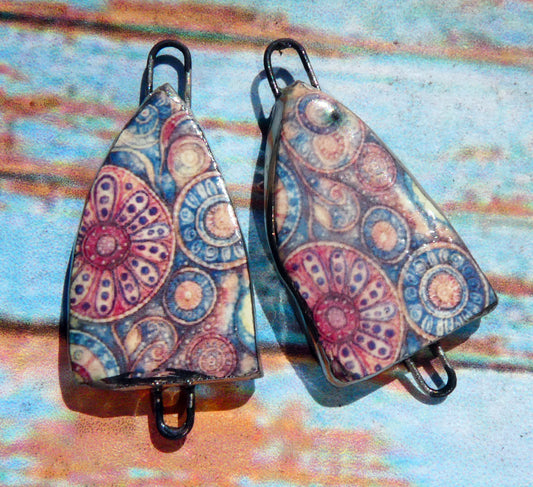 Ceramic Fabulous Fabrics Decal Arch Connectors - #1