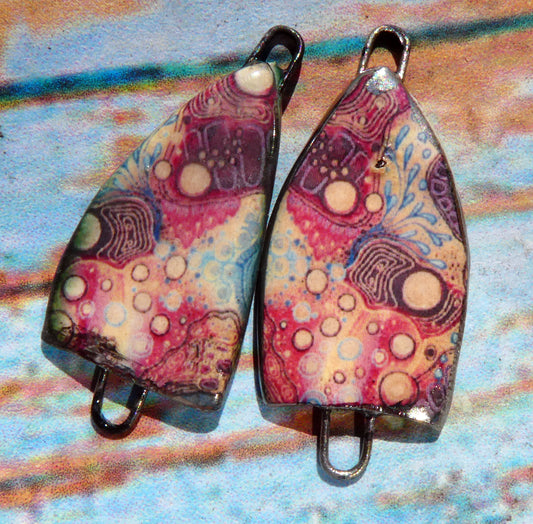 Ceramic Fabulous Fabrics Decal Arch Connectors - #2