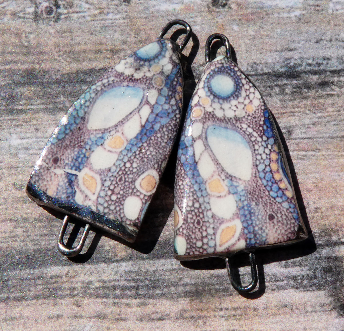 Ceramic Fabulous Fabrics Decal Arch Connectors - #6