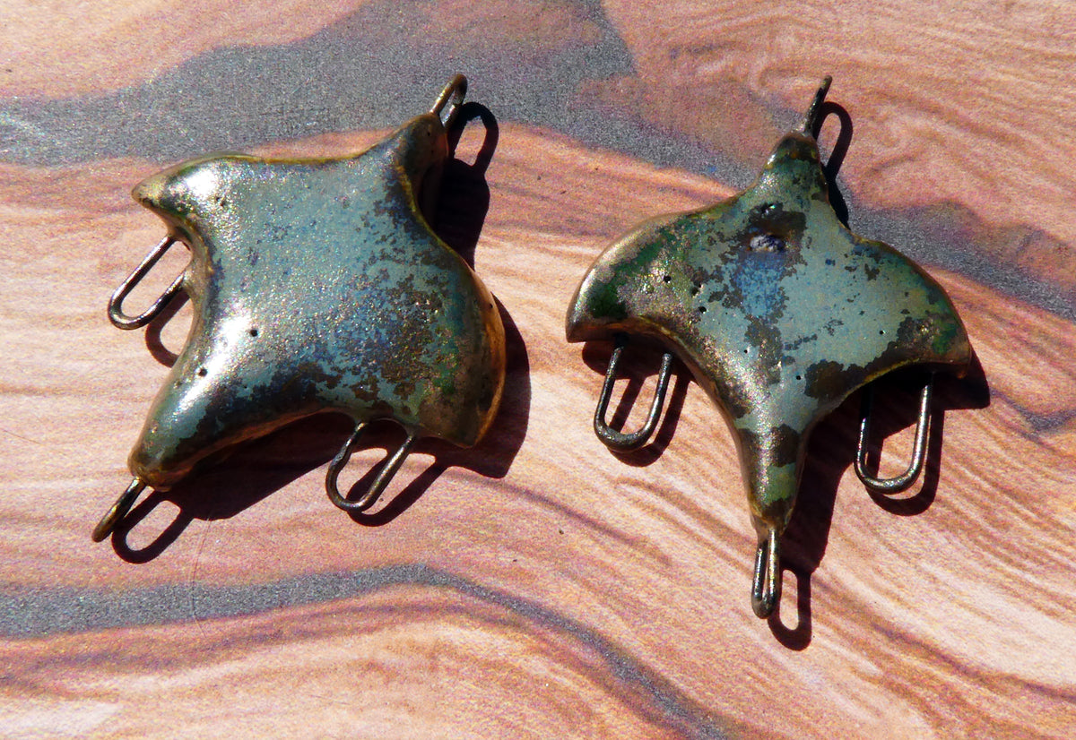 Ceramic Chunky Gothic Chandelier Connectors - California