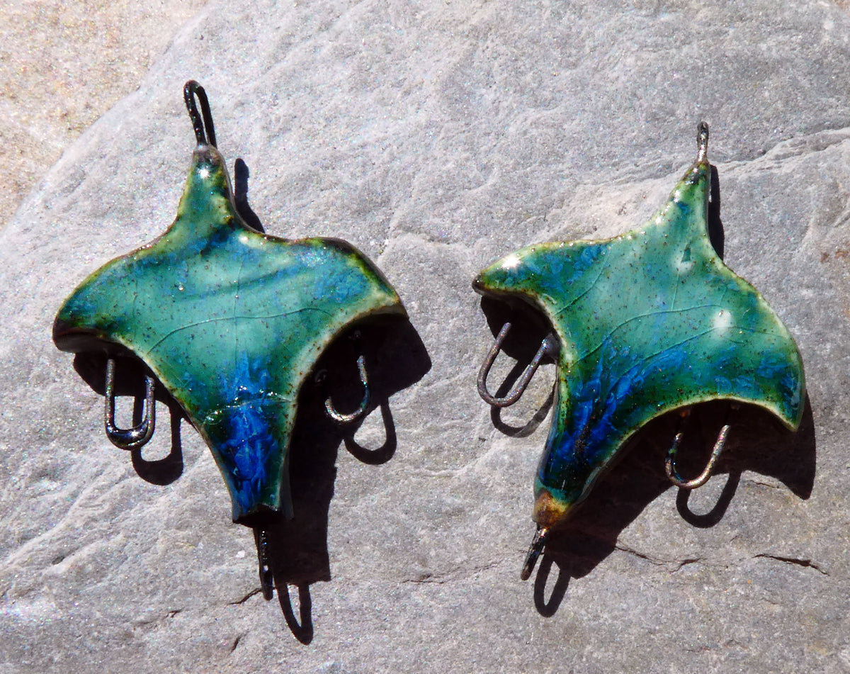 Ceramic Chunky Gothic Chandelier Connectors - Bora Bora