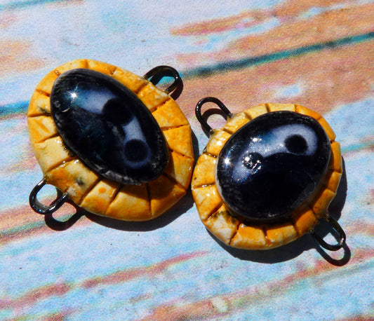 Ceramic Oval Moulded Connectors -#1