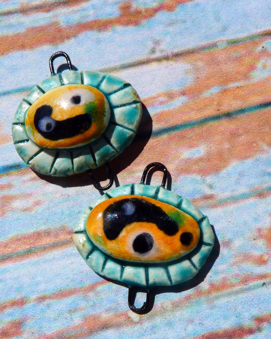 Ceramic Oval Moulded Connectors -#3