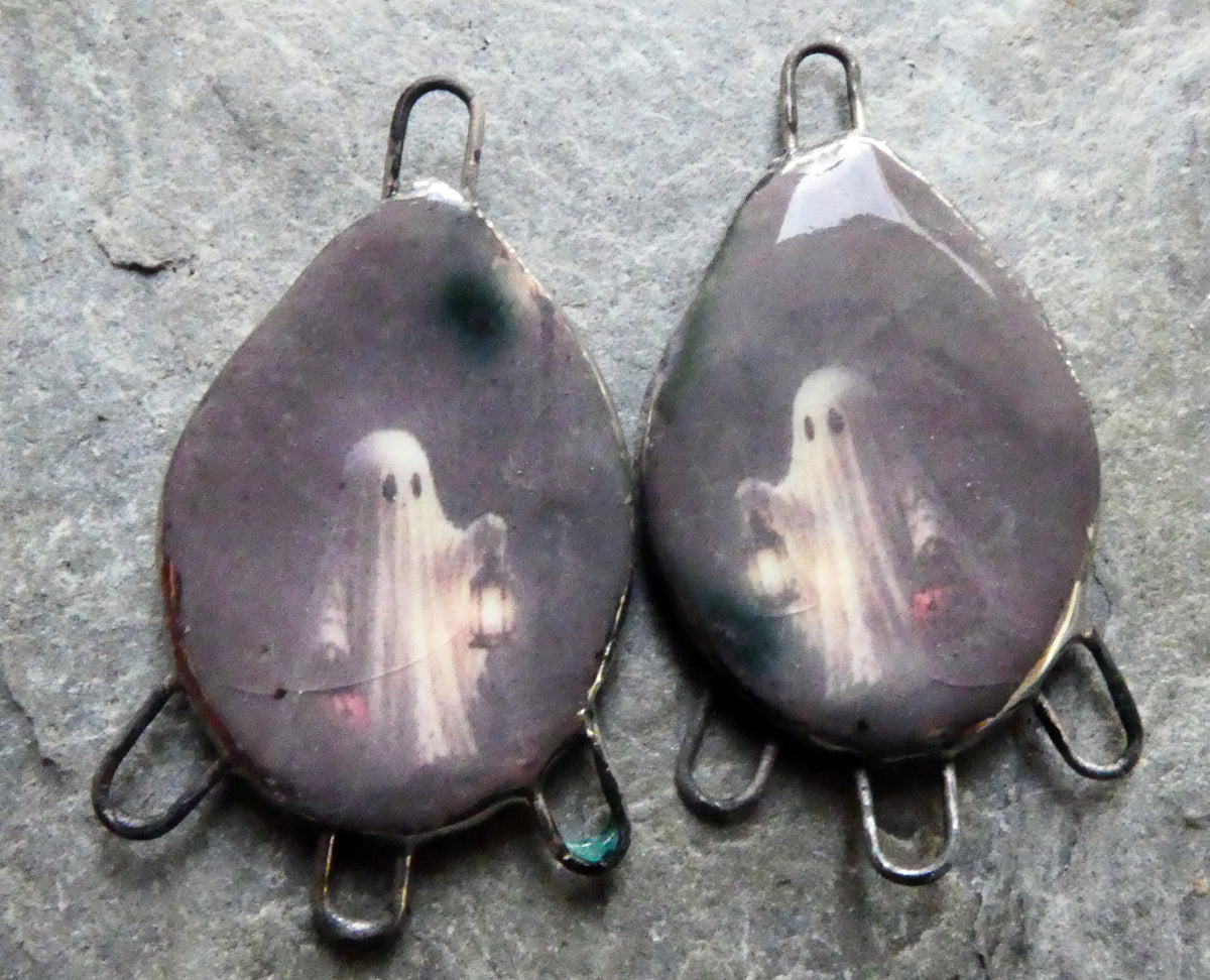 Ceramic Ghostie Decal Connectors #4