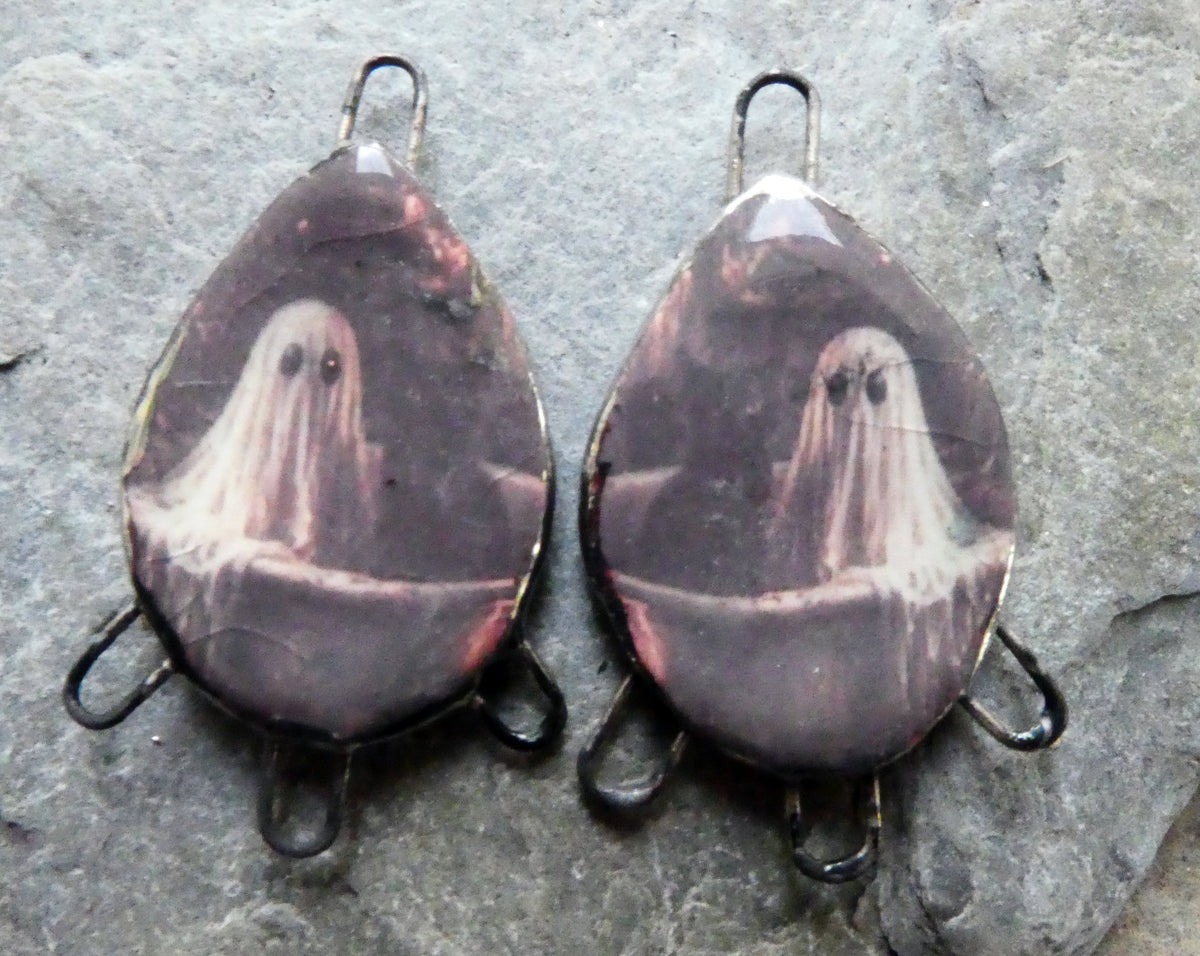 Ceramic Ghostie Decal Connectors #5