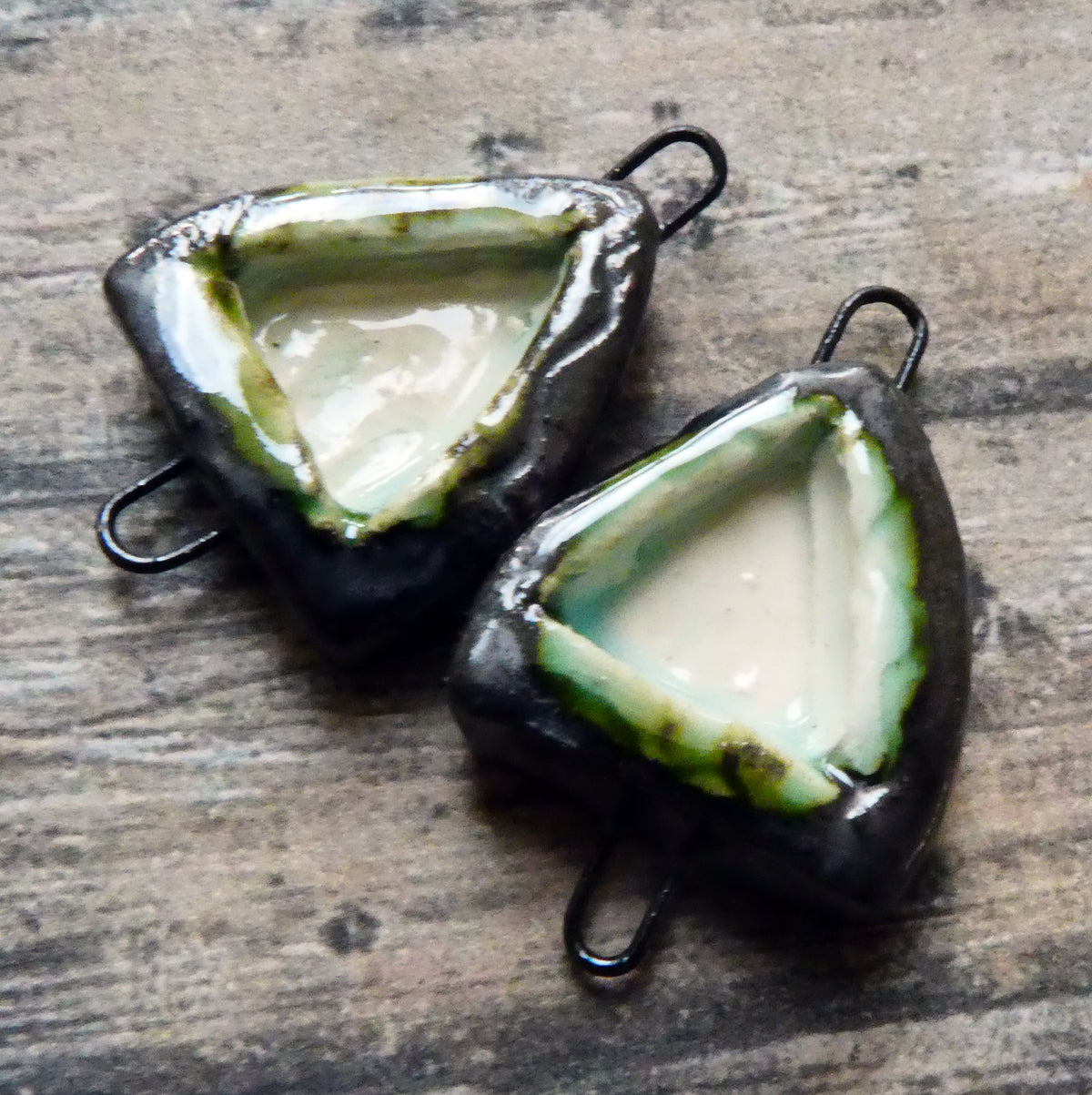 Ceramic Shrine Connectors - Pewter
