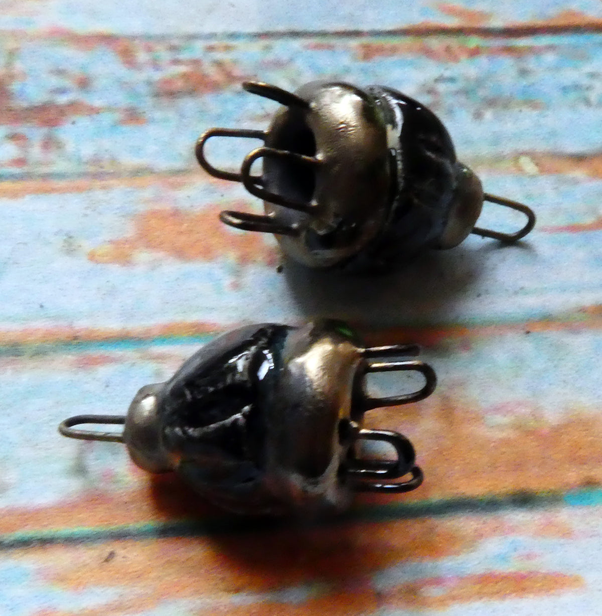 Ceramic Kuchi Cap Connectors -Constellation
