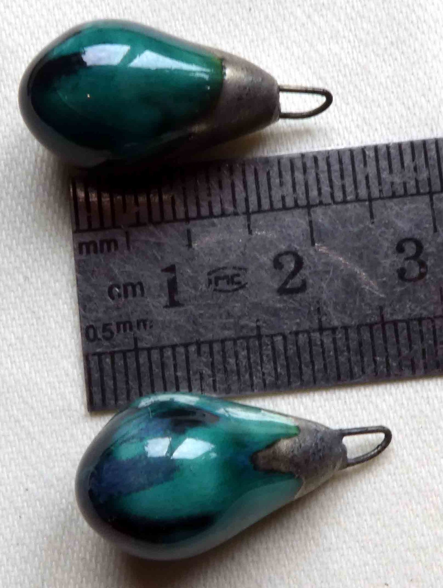 Ceramic Drops Earring Charms -Spring Meadow