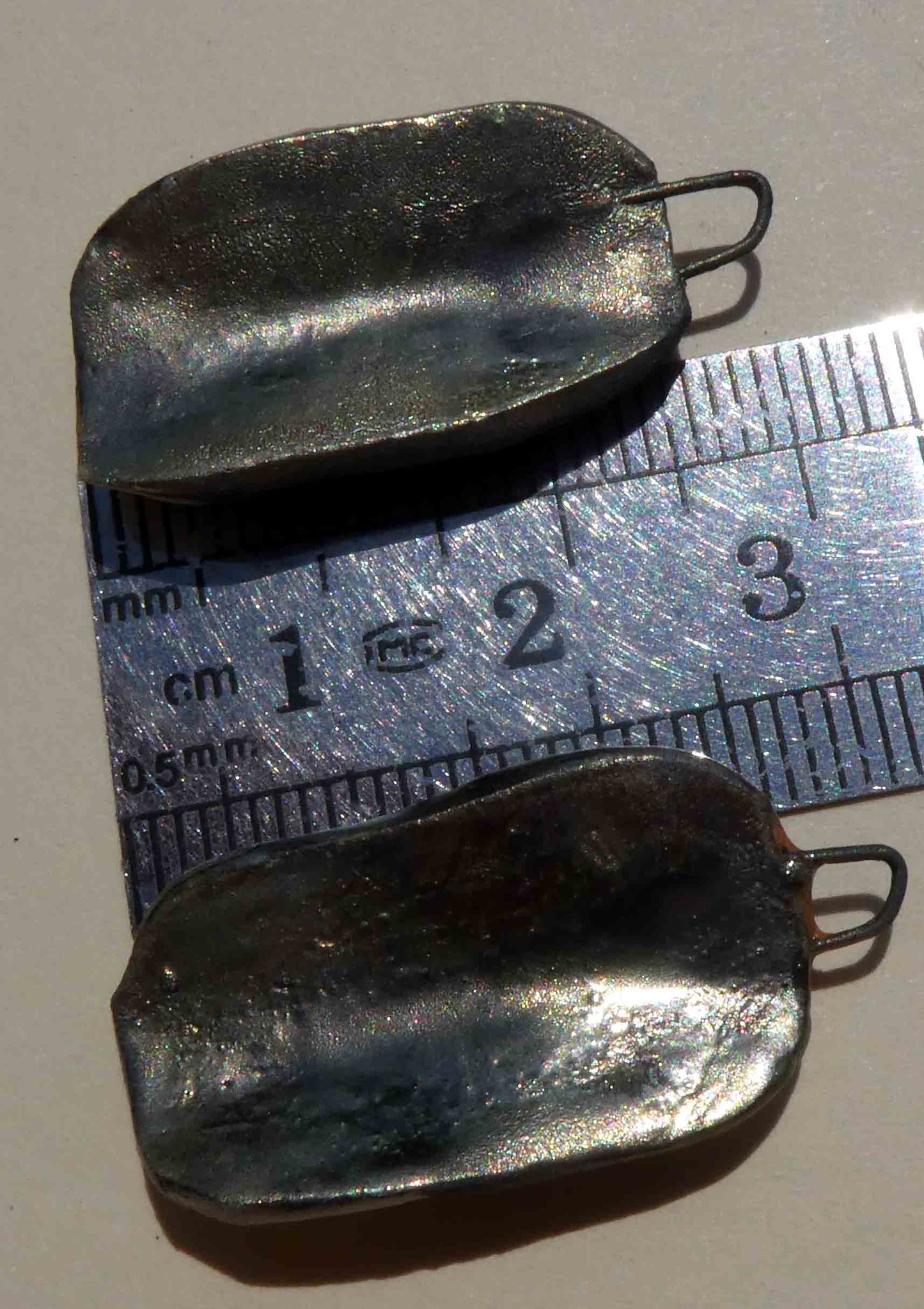 Ceramic Tribal Shields Earring Charms #4