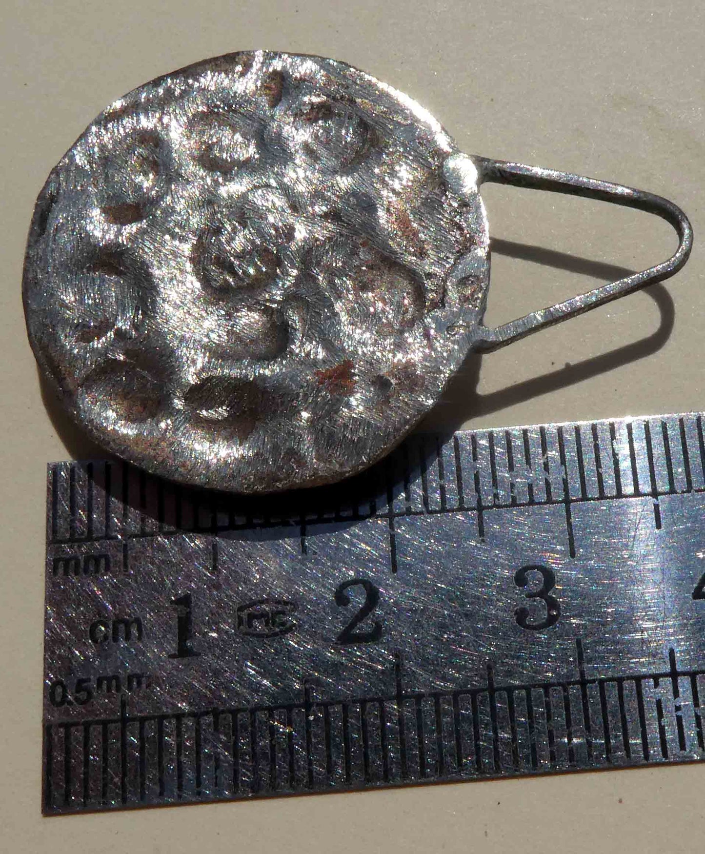 Mixed Metal Mini Pendant #1