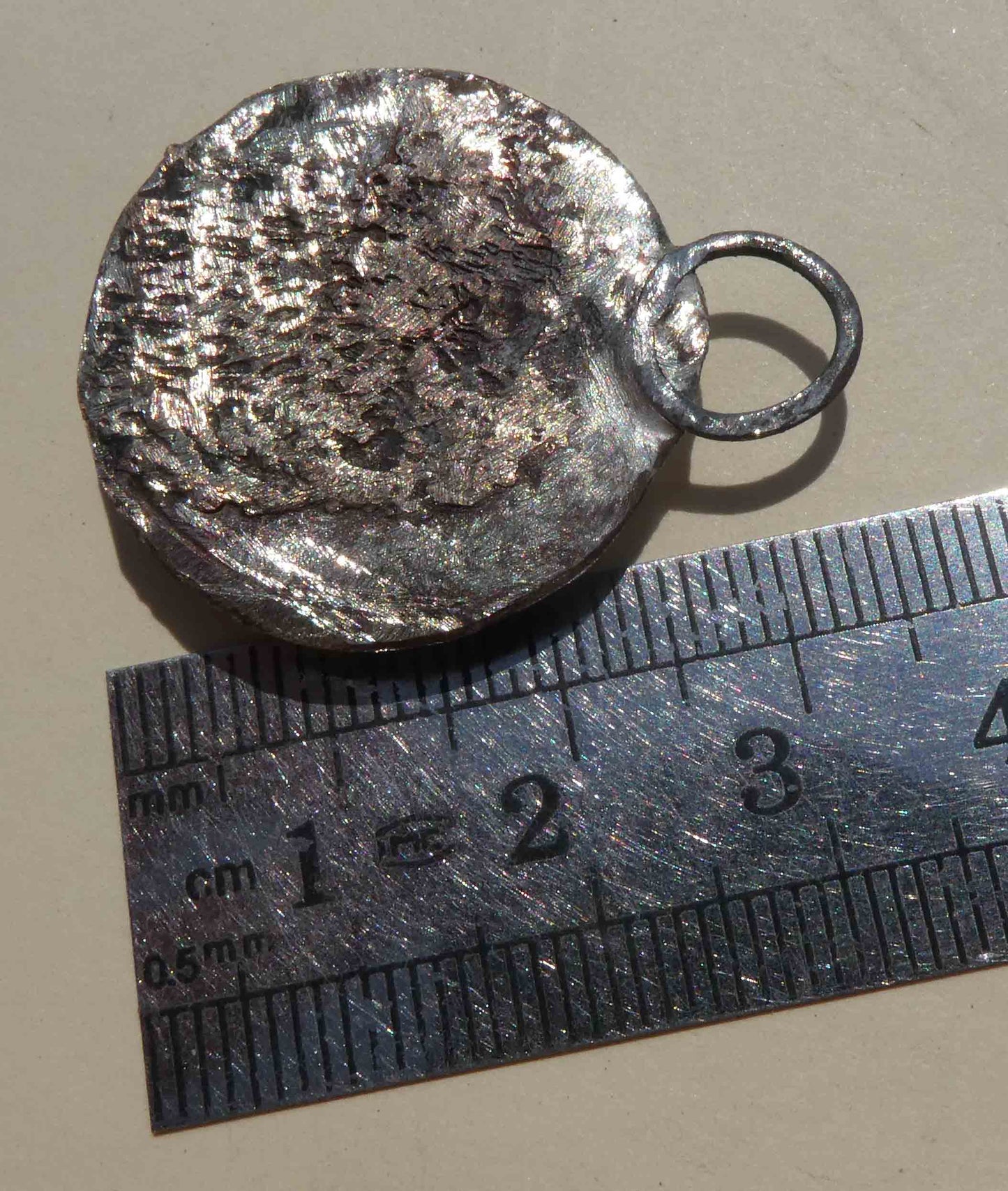 Mixed Metal Mini Pendant #2