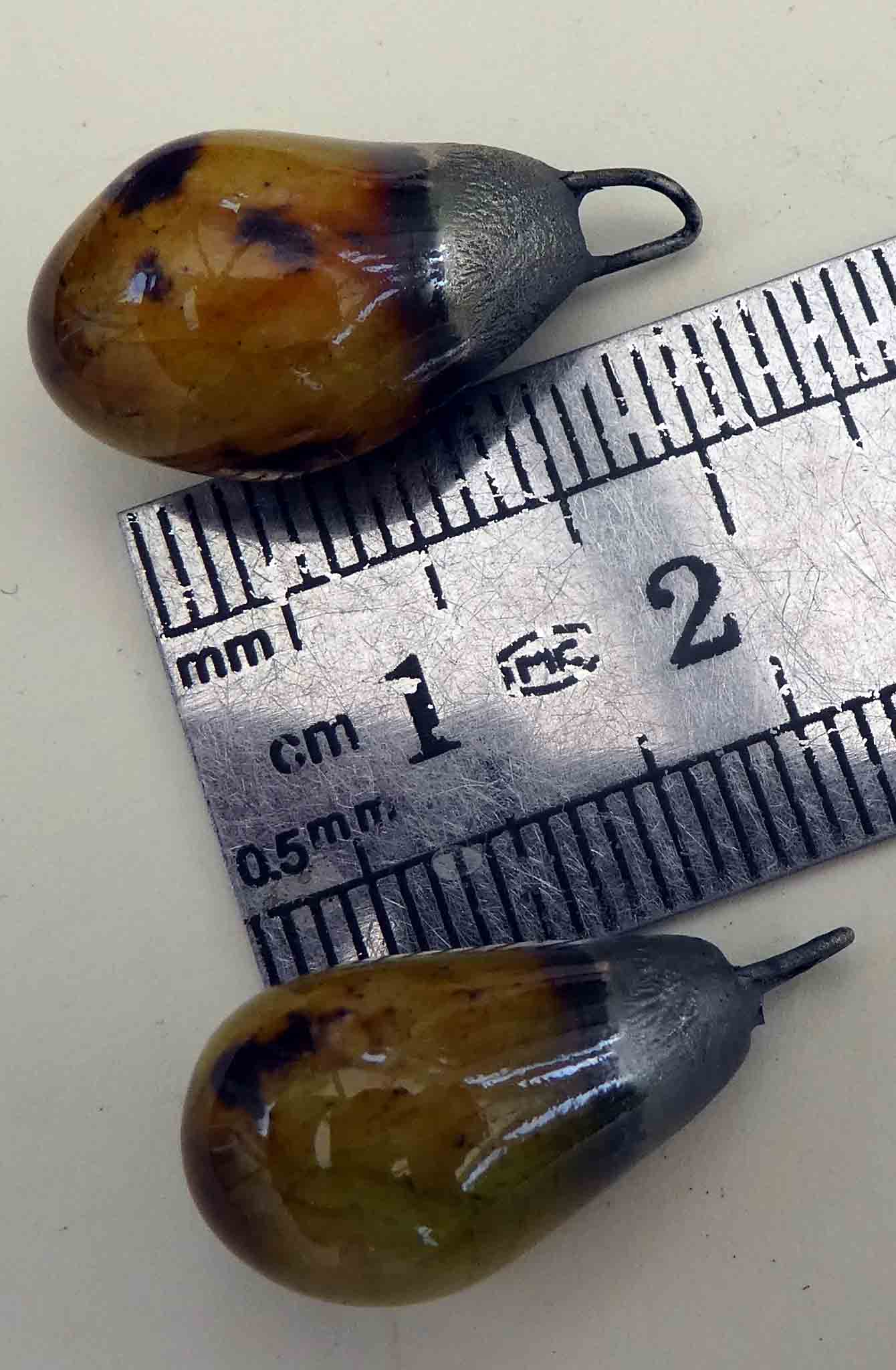 Ceramic Drops Earring Charms - Dune