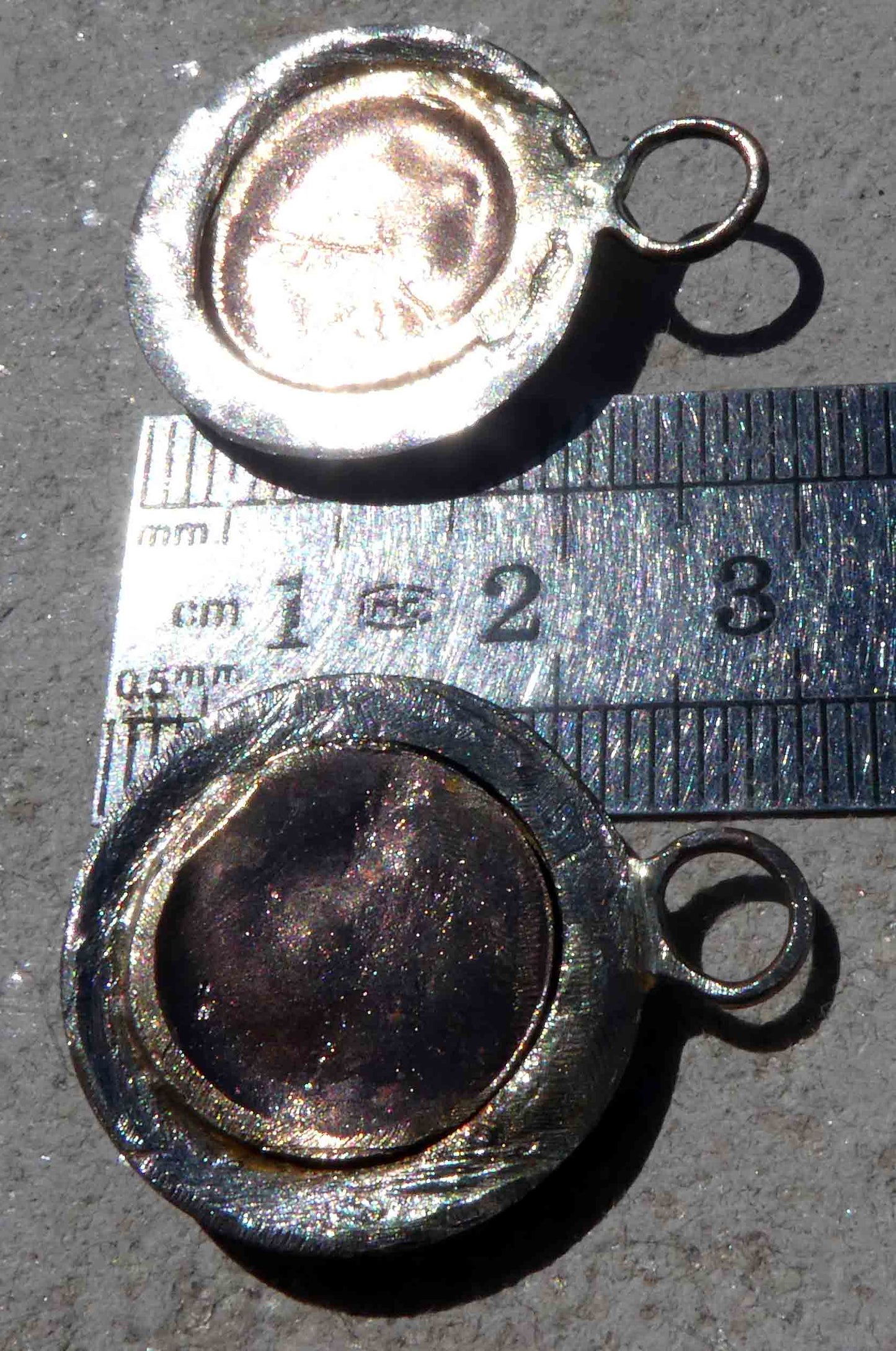 Mixed Metal Earring Charms #8