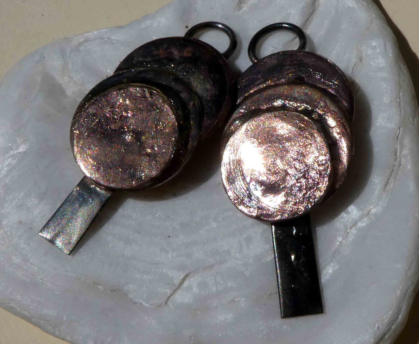 Mixed Metal Earring Charms #10