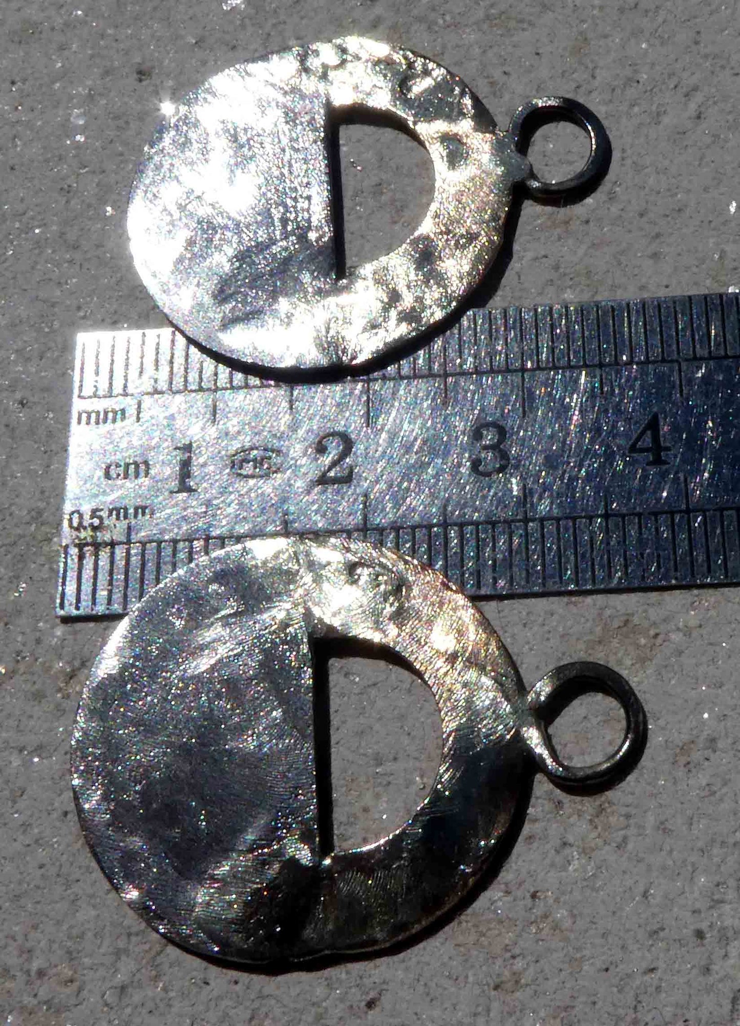 Mixed Metal Earring Charms #13