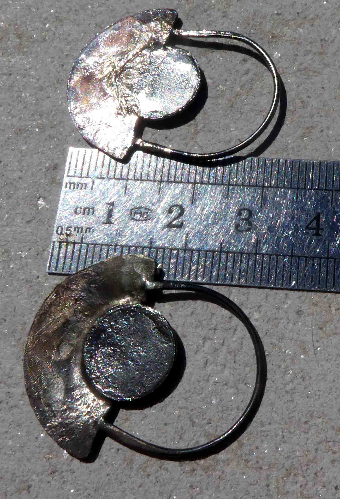 Mixed Metal Earring Charms #17