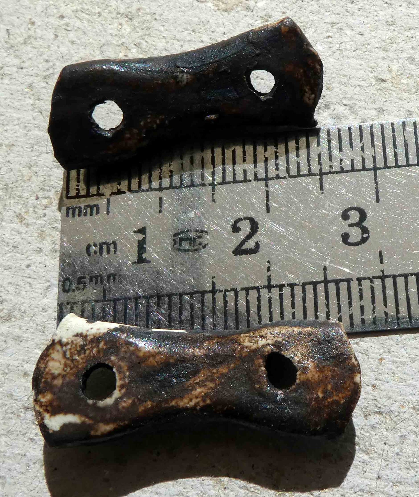 Ceramic Bone Earring Connectors