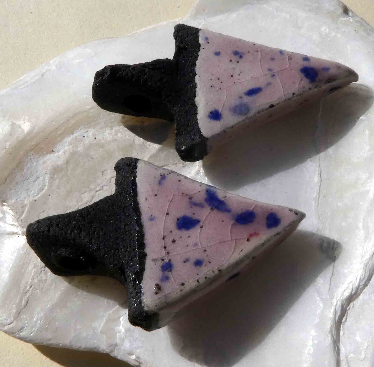 Ceramic Dagger Earring Charms - La Fiesta