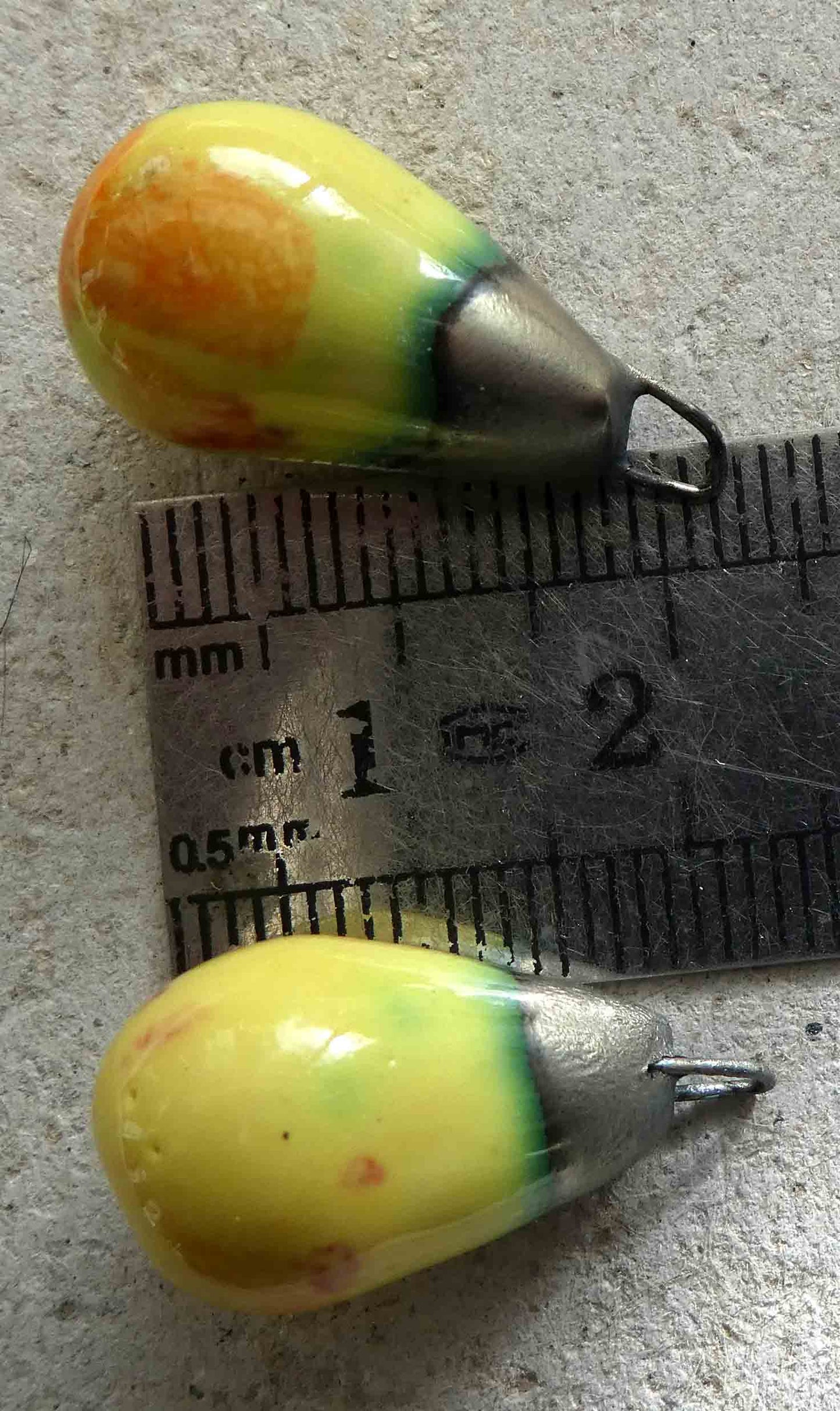 Ceramic Drops Earring Charms -Citrus Splash