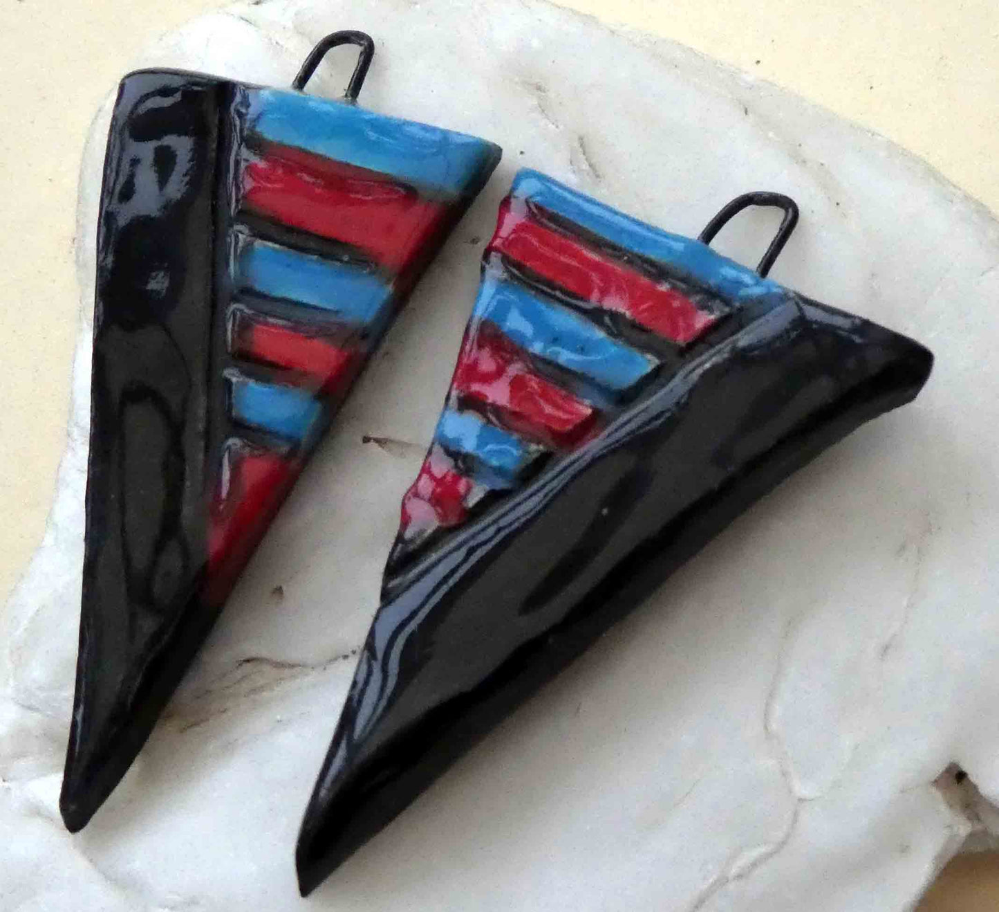 Ceramic Dagger Earring Charms #3