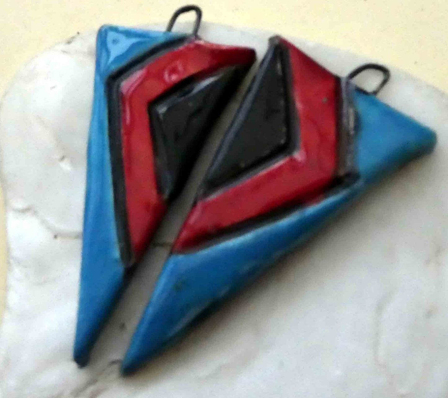 Ceramic Dagger Earring Charms #6