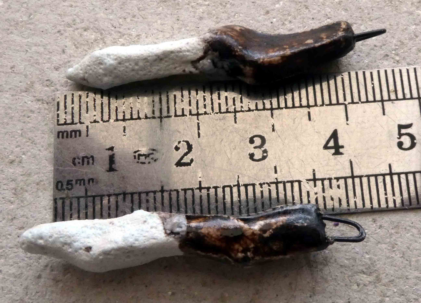 Ceramic Snowy Branch Earring Charms