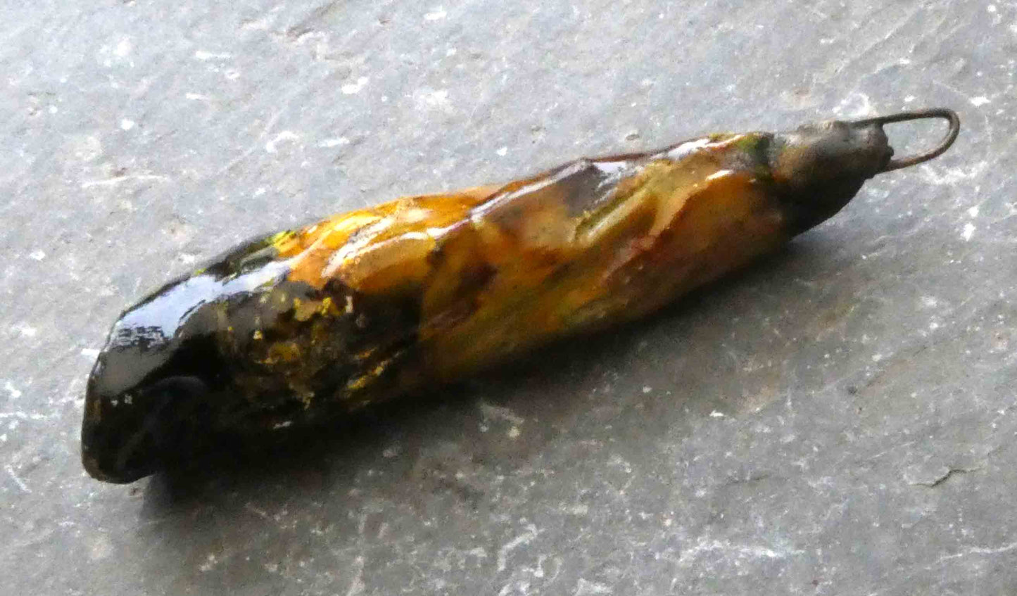 Ceramic Organic Dangles #13