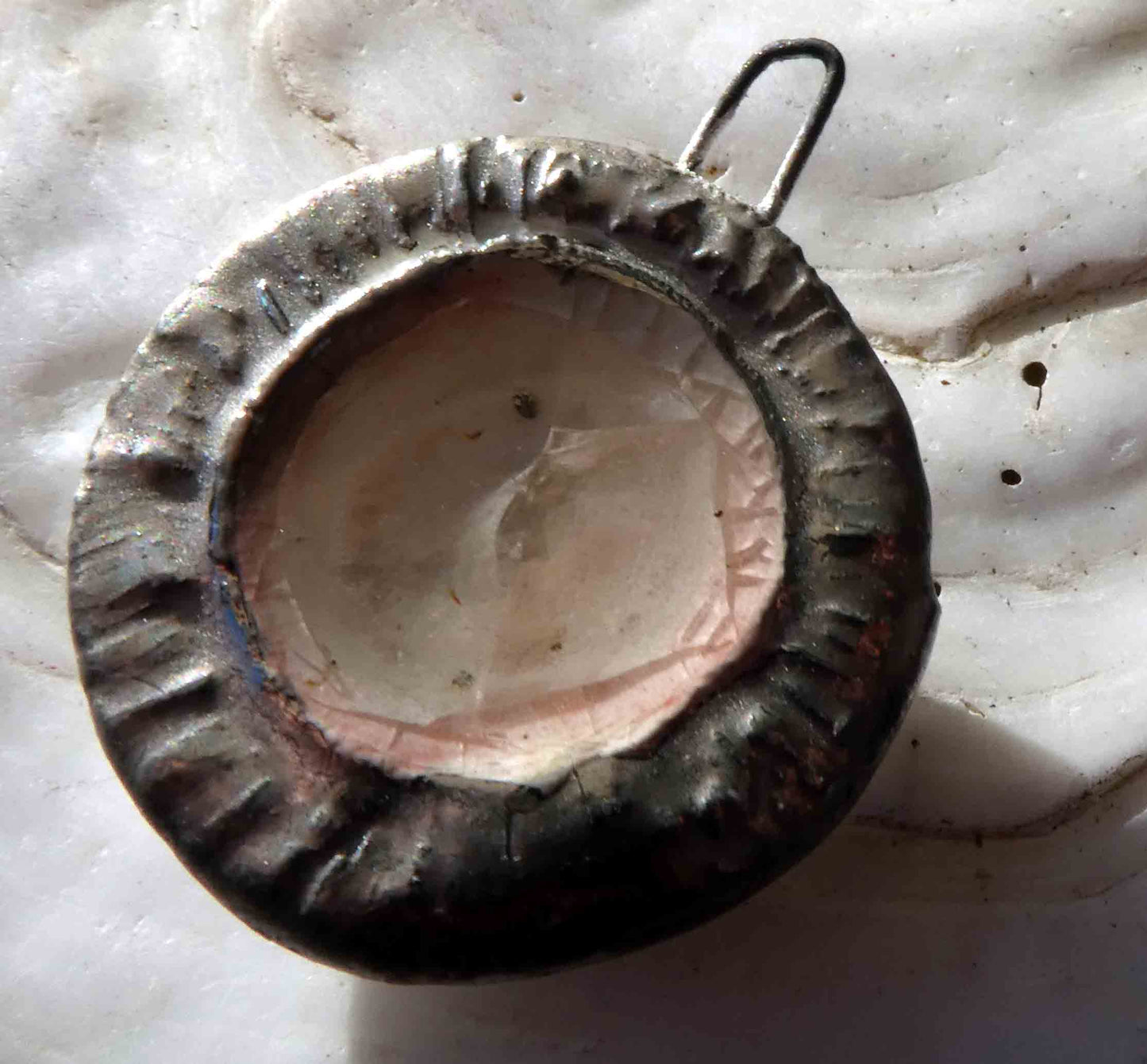 Ceramic Glassy Lustre Mini Pendant #3