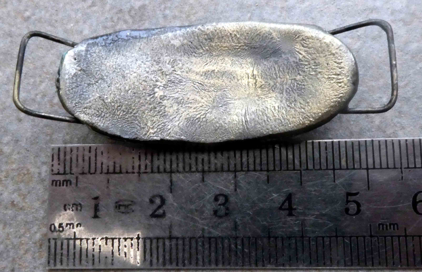 Ceramic Decal Bracelet Focal - Zebra Pattern