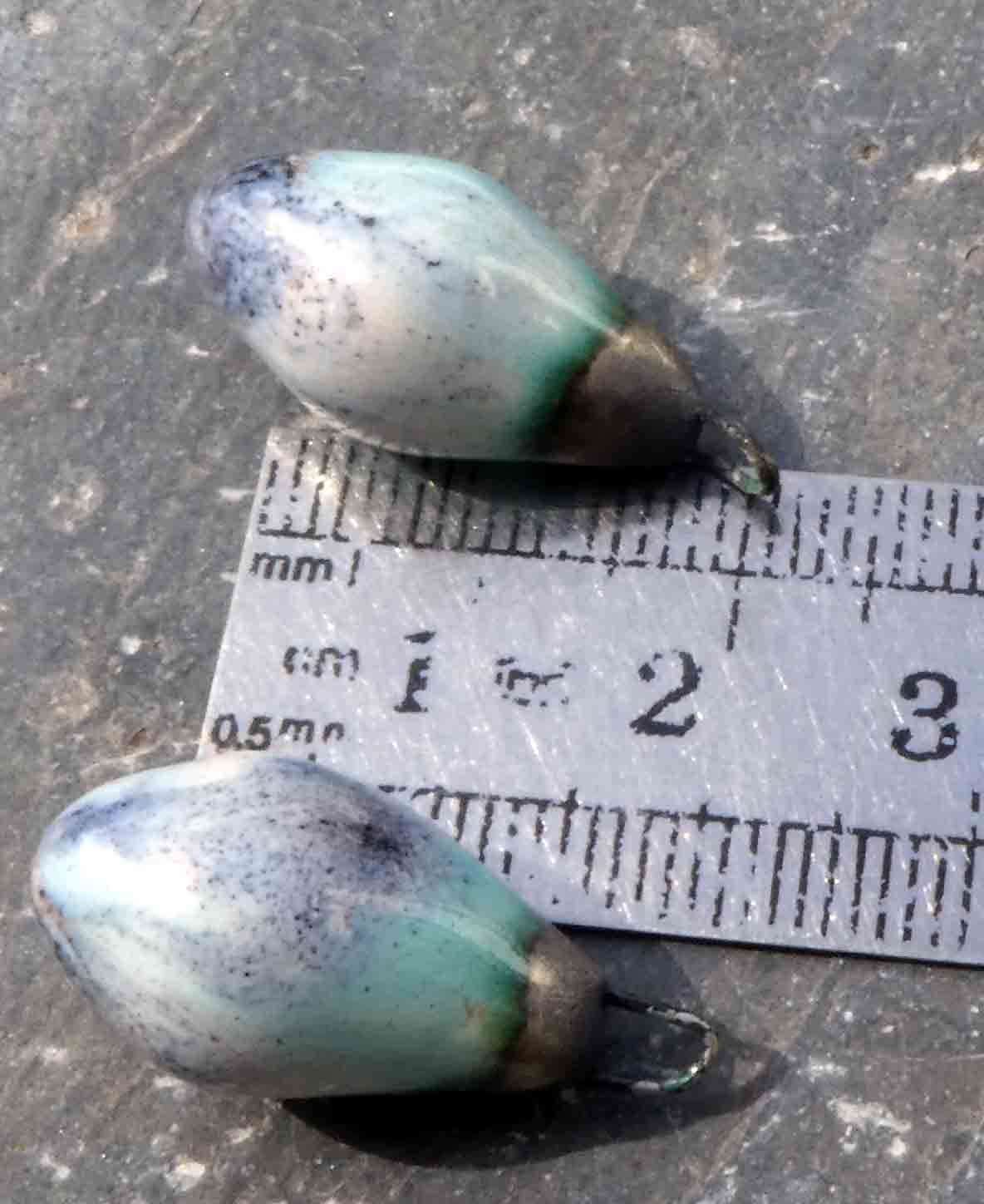 Ceramic Drops Earring Charms - Mistral