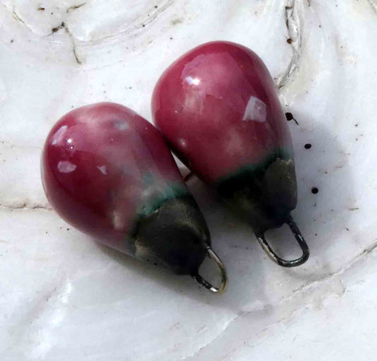 Ceramic Drops Earring Charms - Oriental Princess