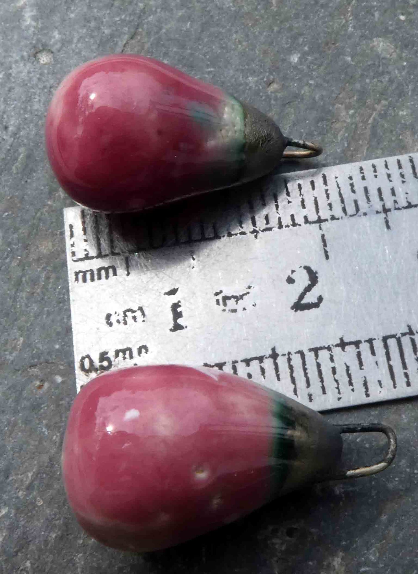 Ceramic Drops Earring Charms - Oriental Princess