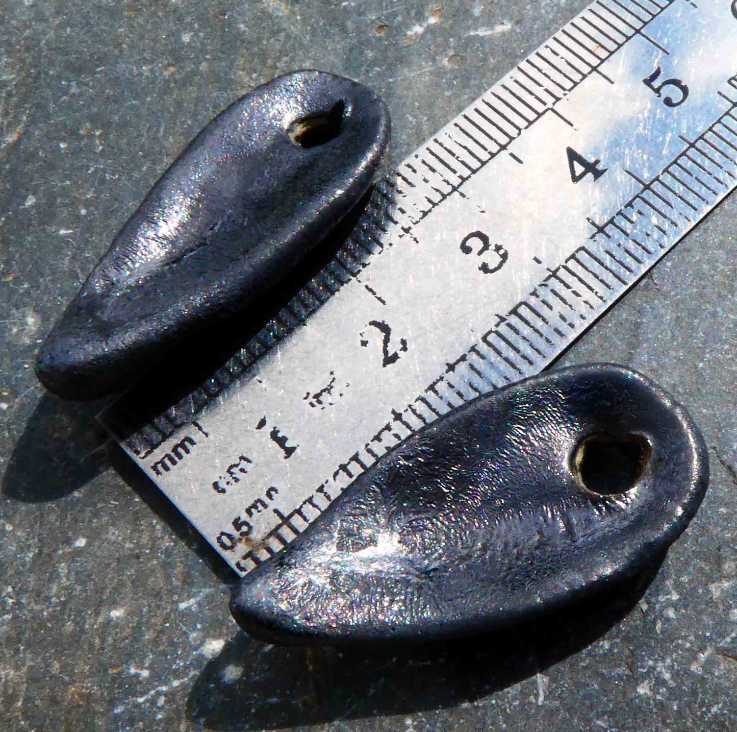 Ceramic Steely Claw Earring Charms