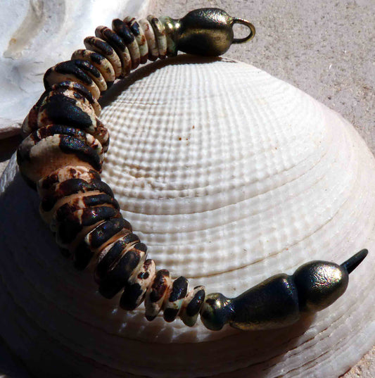 Ceramic Discs Bracelet Focal