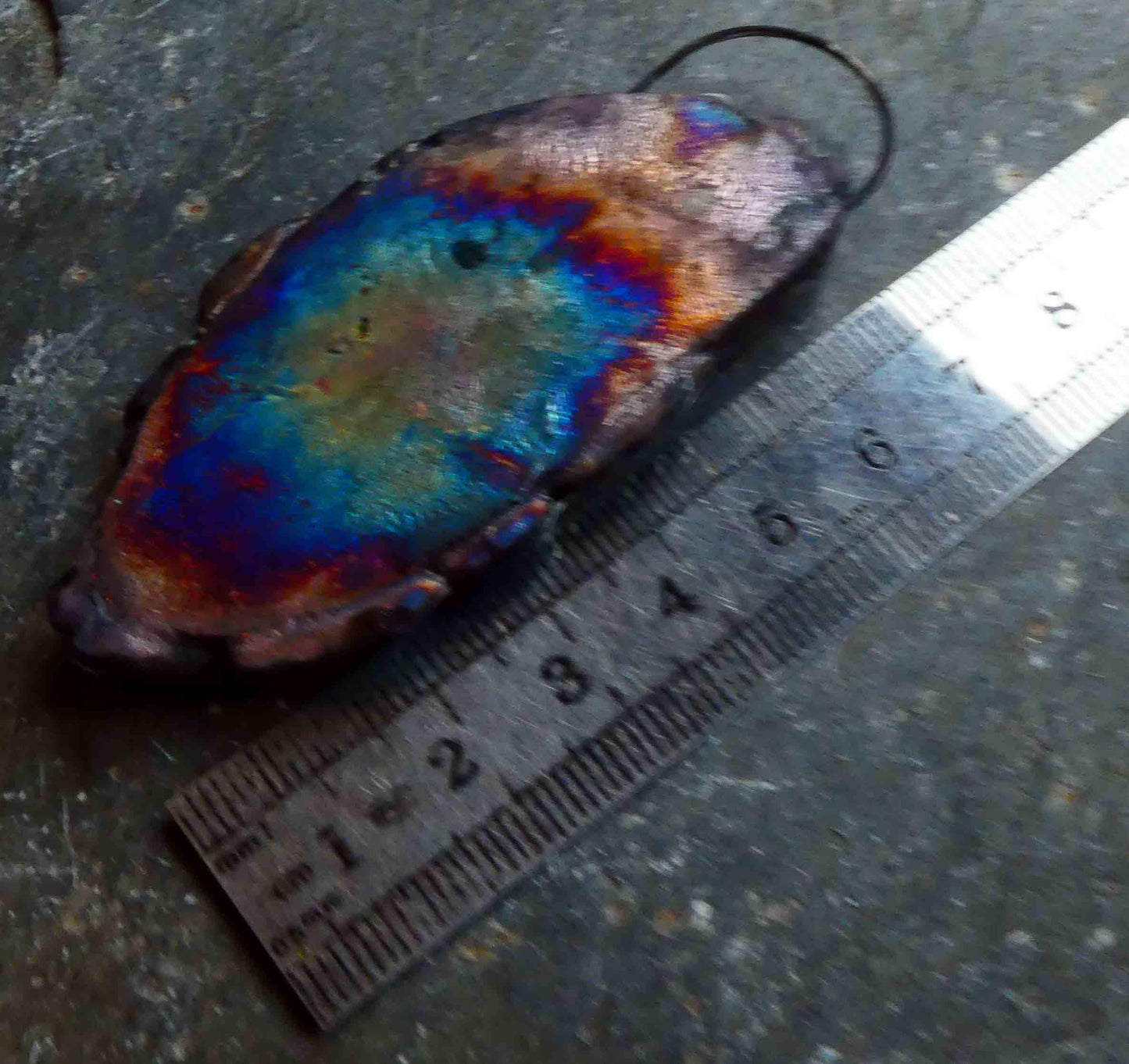 Ceramic Cobblestone Pendant