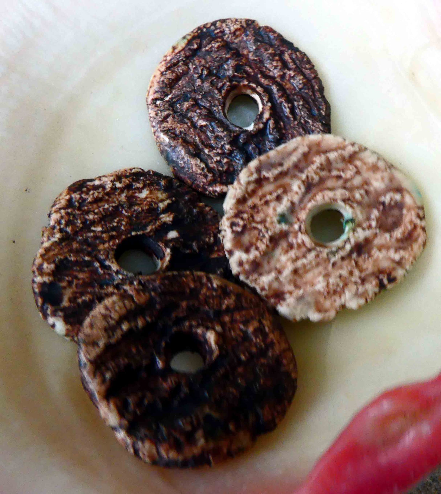 Ceramic Bark Discs -Oxide