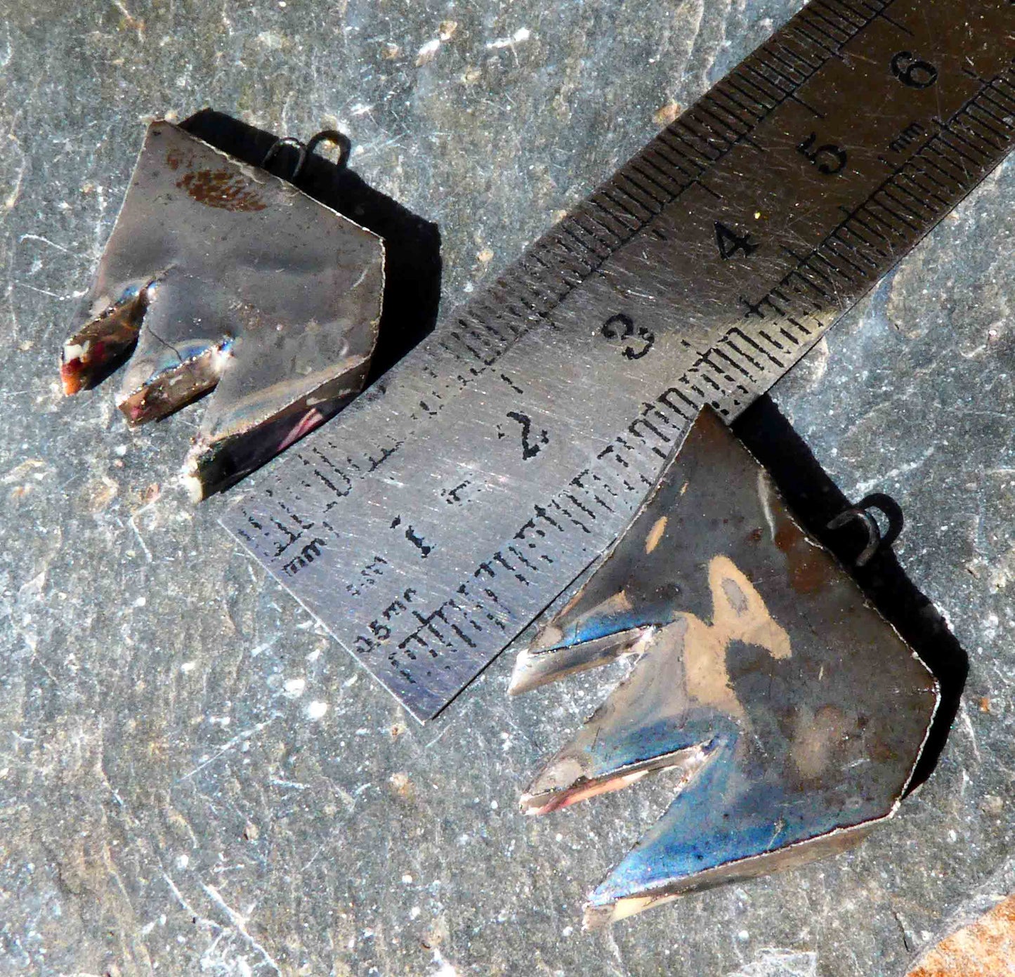 Ceramic Screamer Decal Earring Charms#6