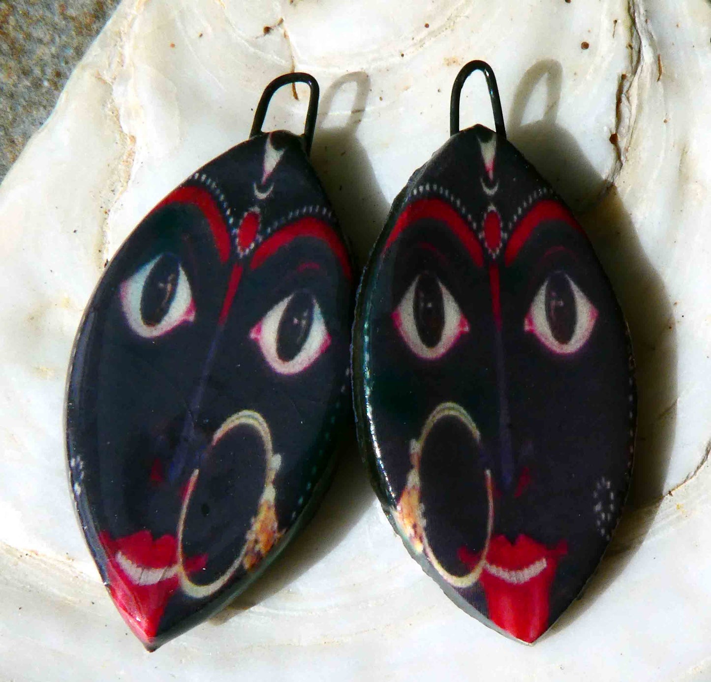 Kali Decal Drop Earring Charms