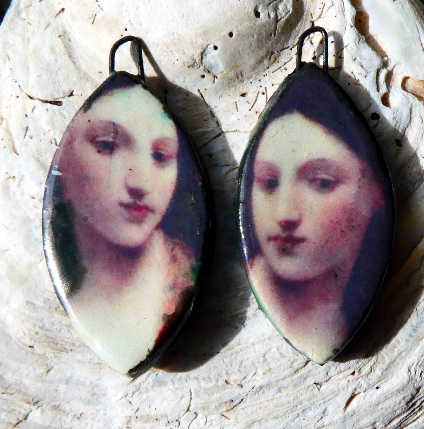 Salome Decal Drop Earring Charms #1