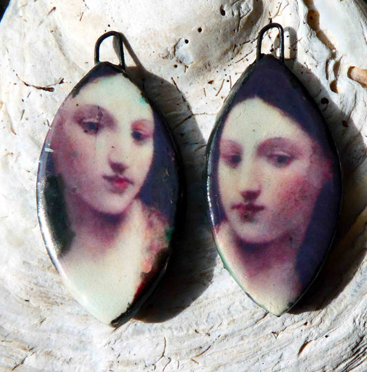 Salome Decal Drop Earring Charms #1