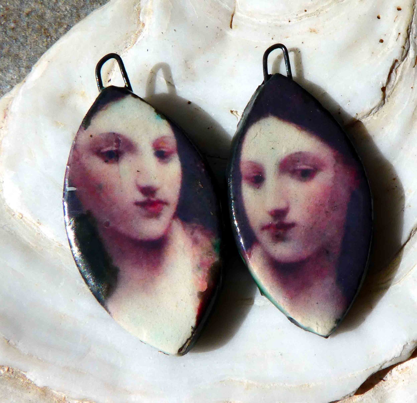 Salome Decal Drop Earring Charms #1