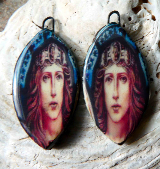 Boudica Decal Drop Earring Charms #4