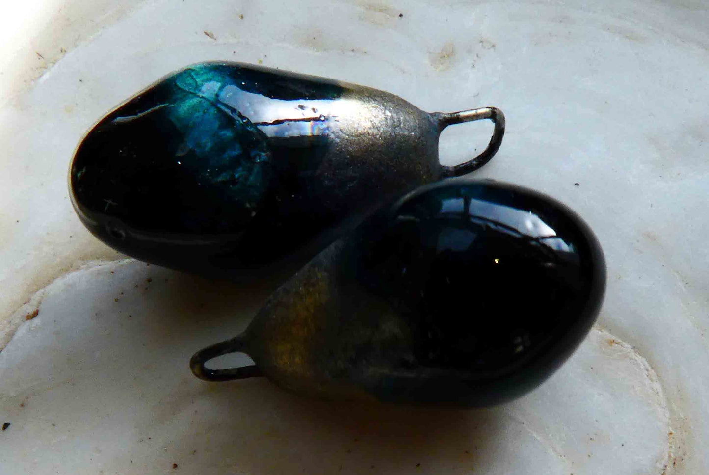 Ceramic Drops Earring Charms - Emeralorium