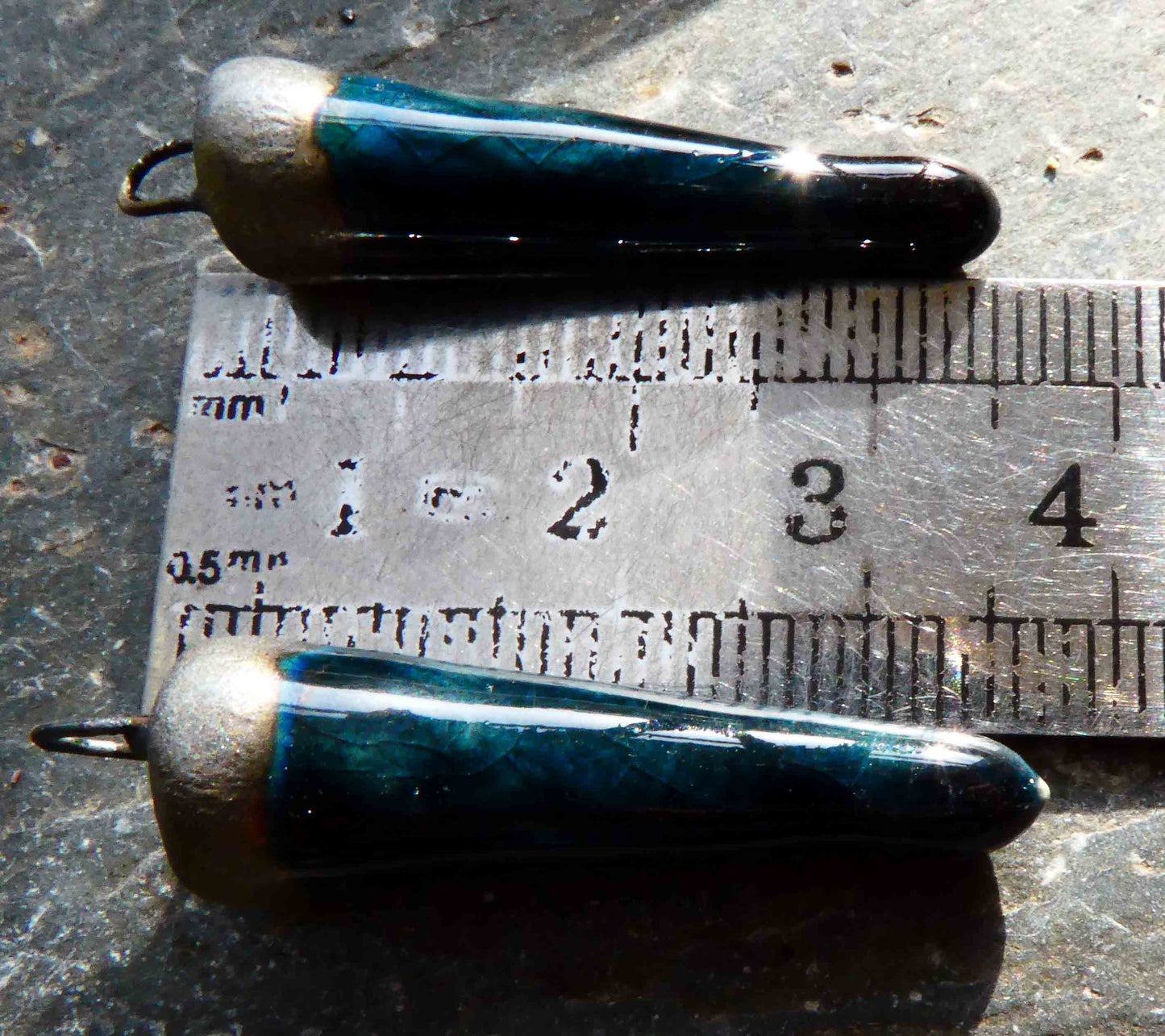 Ceramic Spikes Earring Charms - Emeralorium