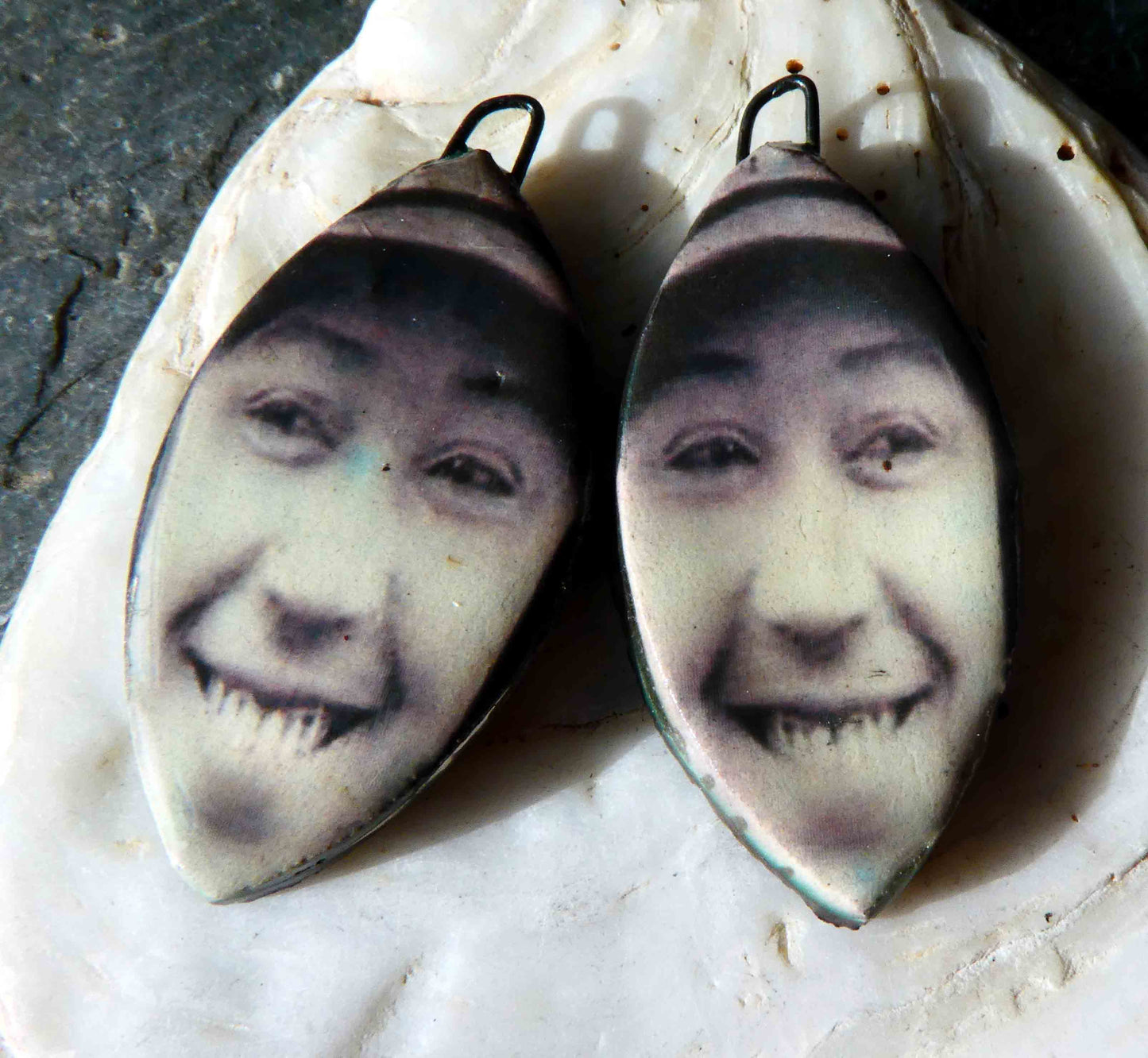 Bessie Coleman Decal Drop Earring Charms