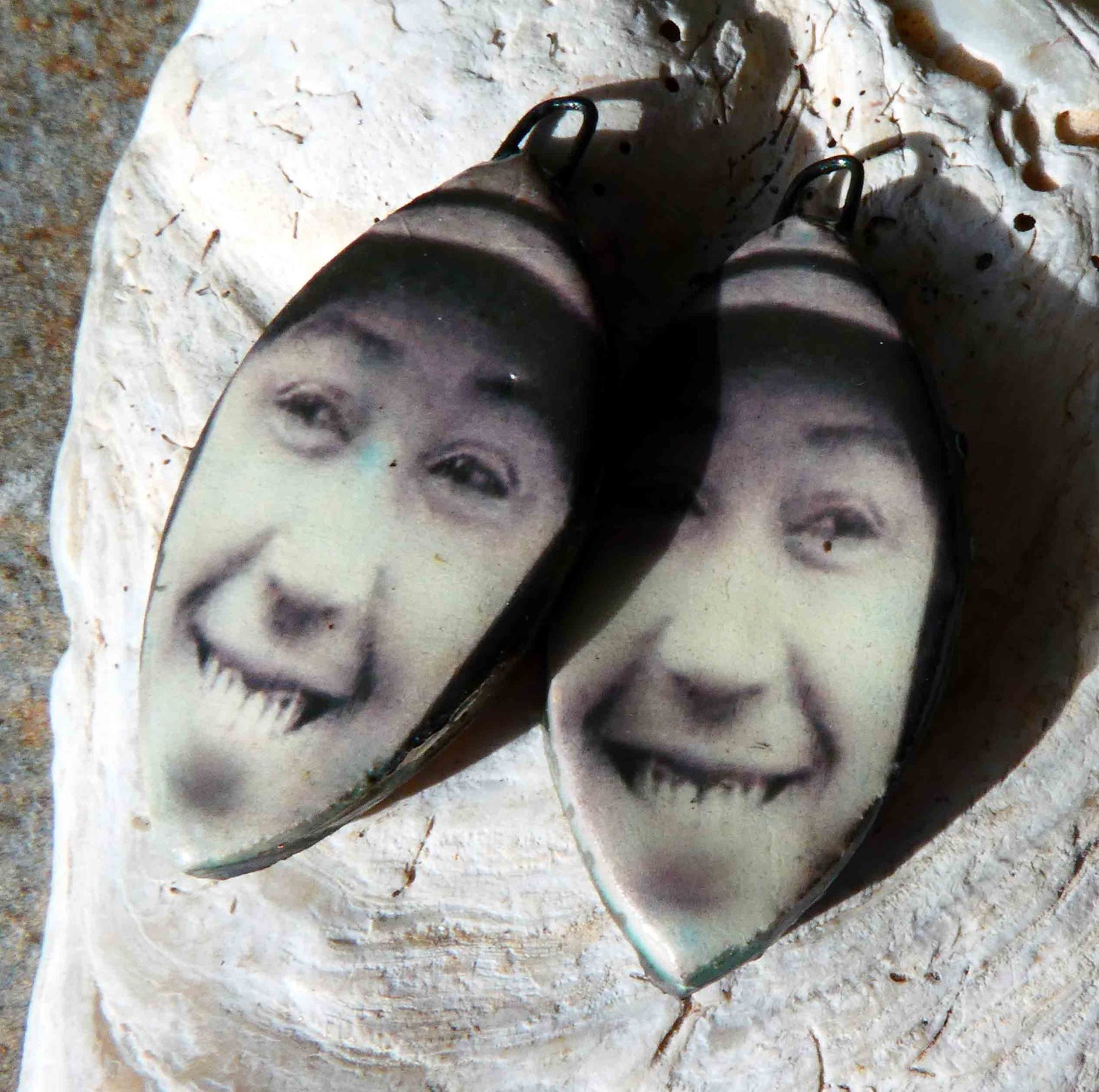 Bessie Coleman Decal Drop Earring Charms