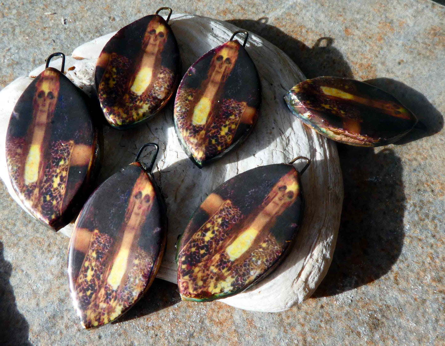 Athena Decal Drop Earring Charms #3