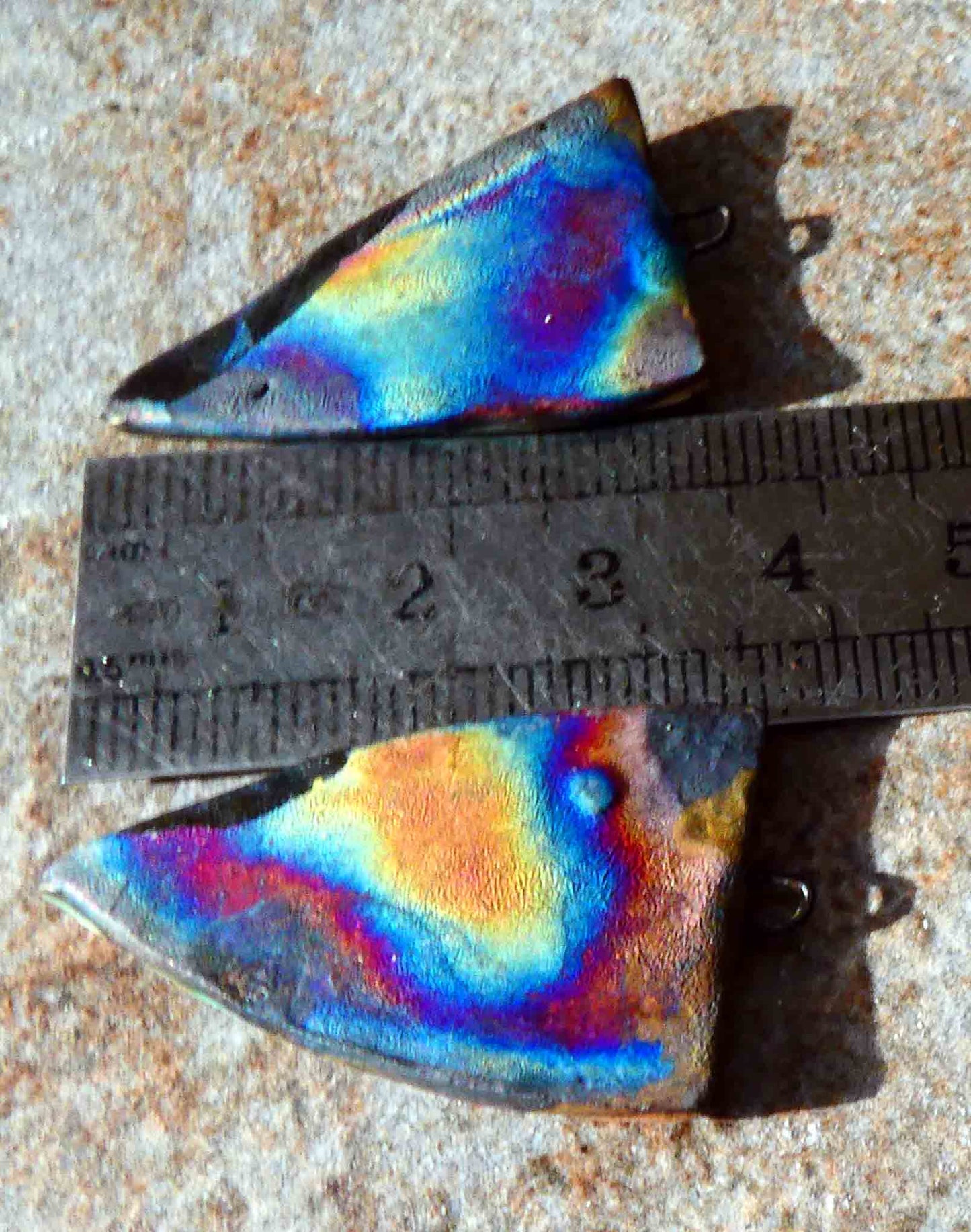 Joan of Arc Decal Spear Earring Charms